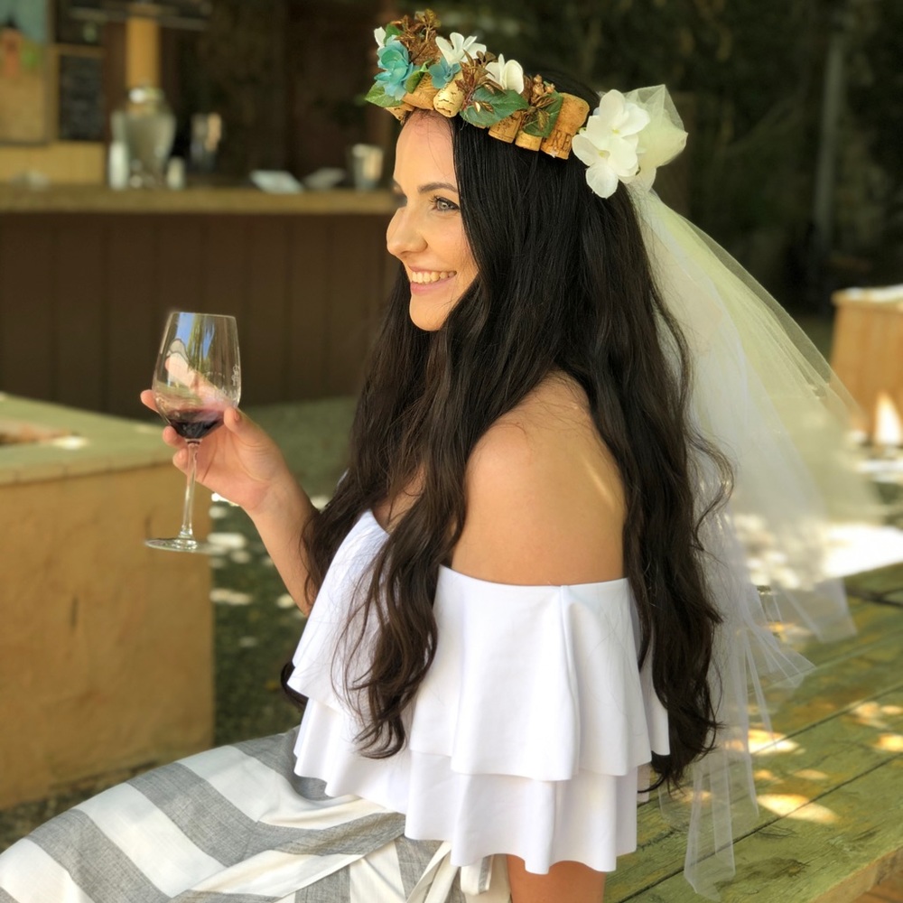 Custom Wine Cork Headbands/ Tiaras